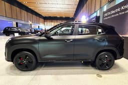 2025 hyundai creta electric knight edition on show floor