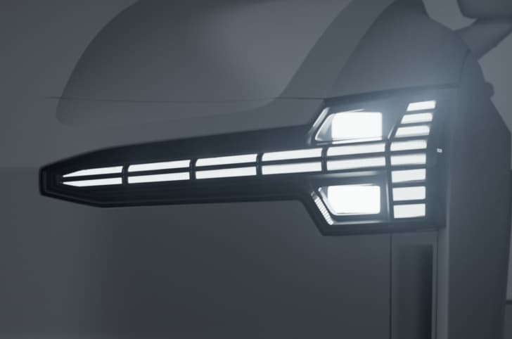 Volvo EX30 headlight