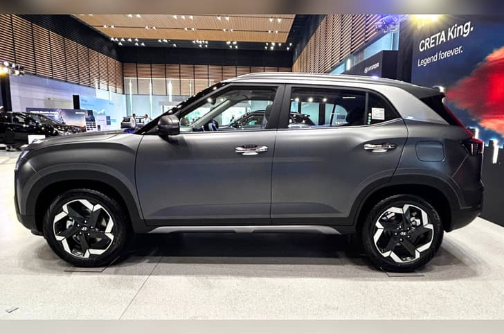 Hyundai Creta King side profile