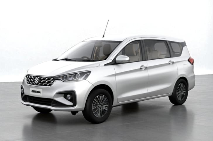 Maruti Ertiga in Arctic White