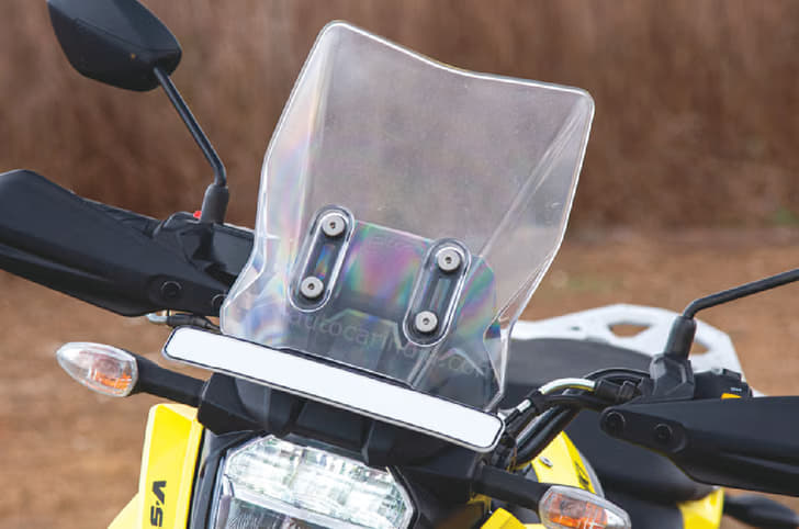 V-Storm SX windscreen