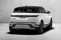 Range Rover Evoque rear right white colour