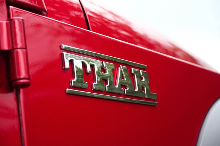 Mahindra Thar badge