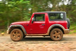 Mahindra Thar exterior side profile