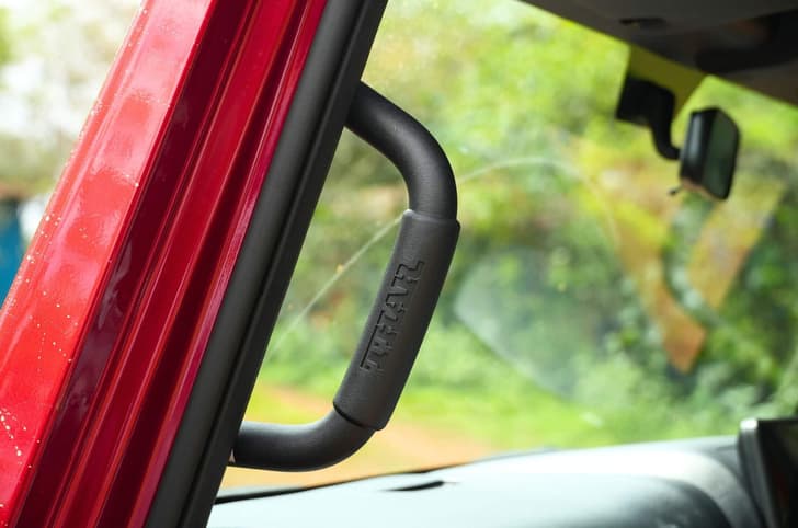 Mahindra Thar grab handles