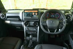 Mahindra Thar steering wheel
