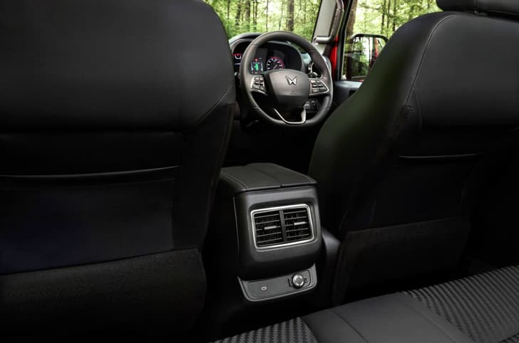 Mahindra Thar rear AC vents