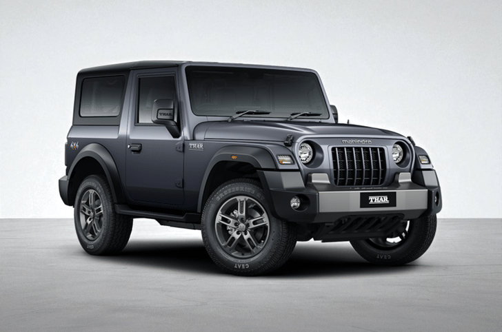 2025 Mahindra Thar Galaxy Grey