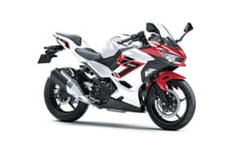Ninja 250 front three-fourth studio shot
