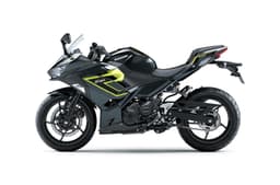 Ninja 250 side profile studio shot