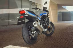 Honda CB1000F rear right static in parking lot