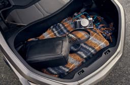 Multiple items inside Honda Gold Wing Tour trunk