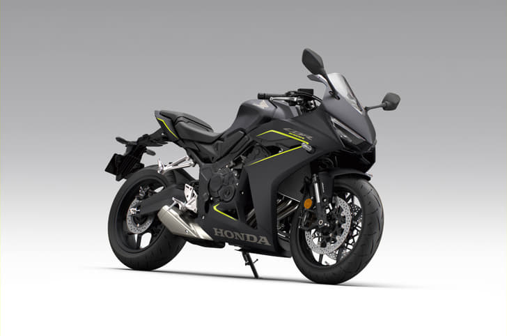 For 2026, this Mat Gunpowder Black Metallic with yellow accent is a new colour option.