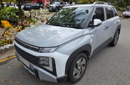 new hyundai venue on road