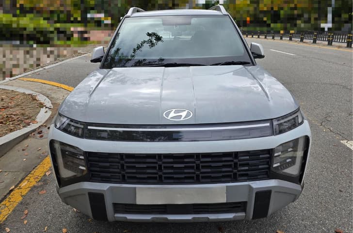 new hyundai venue on road