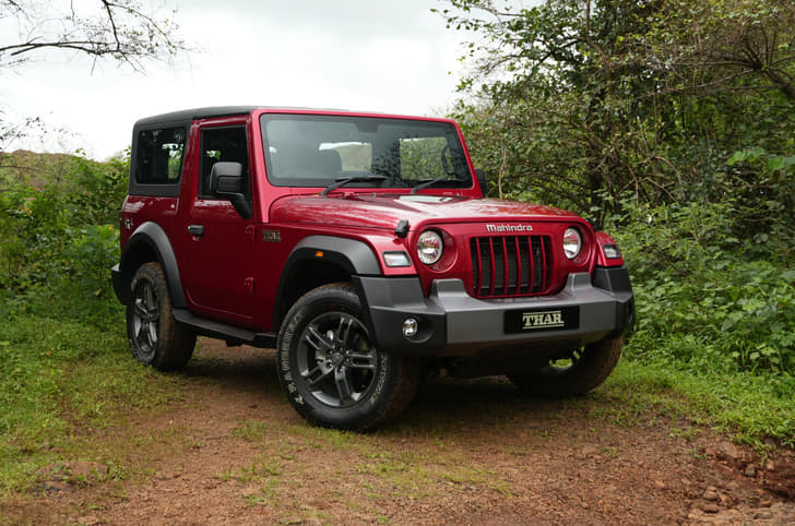 Mahindra Thar front three quarter