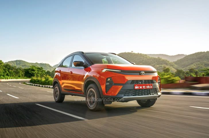 Tata Nexon front three quarter