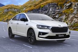 Skoda Slavia Candy White Dual Tone