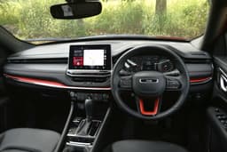 jeep compass in field