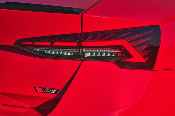 Skoda Octavia RS tail lamps