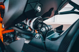 Gets WP APEX suspension. 