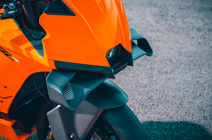 Gets MotoGP-like winglets.