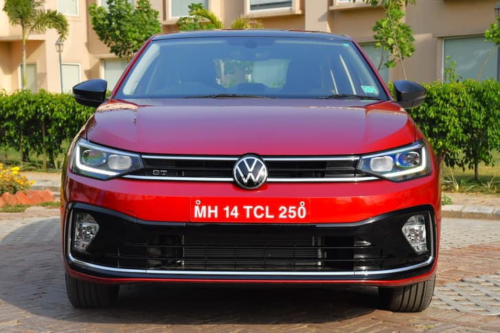 volkswagen virtus in field