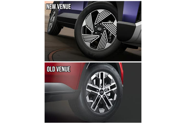 hyundai venue new vs old