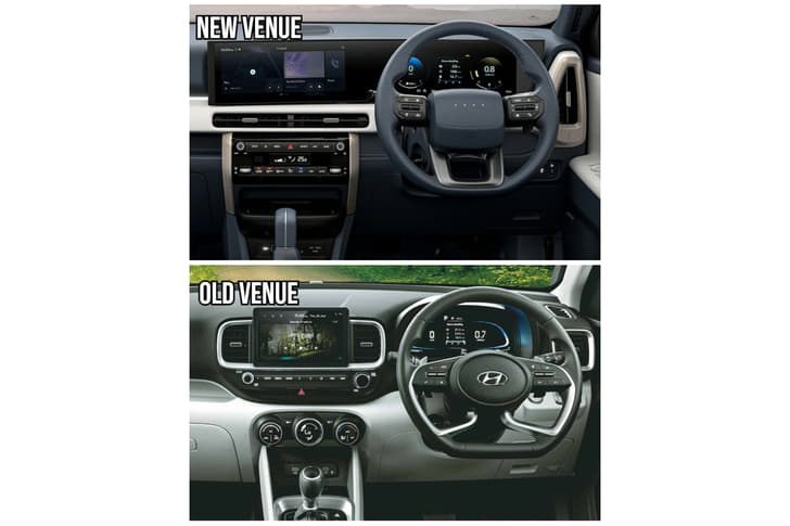 hyundai venue new vs old