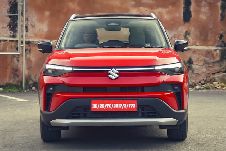 Maruti Suzuki Victoris on road