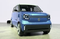 suzuki vision e sky compact ev concept on show floor