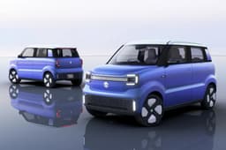 suzuki vision e sky compact ev concept in studio