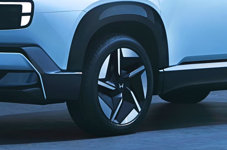 Honda 0 a electric SUV wheels 