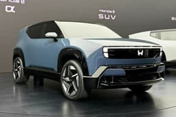 Honda 0 a electric SUV front quarter 