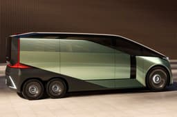 New Lexus LS MPV concept side