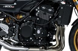 948cc inline-four engine gets electronic throttle valves and makes 5hp more than before. 
