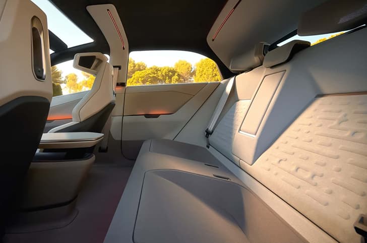 Toyota Corolla concept rear side interior
