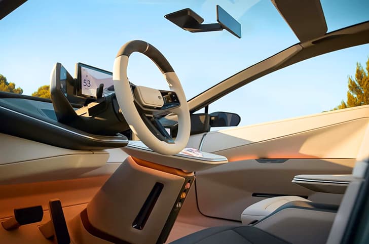Toyota Corolla concept interior