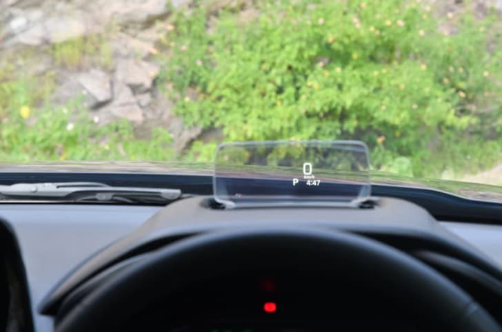 Maruti Suzuki Grand Vitara heads up display