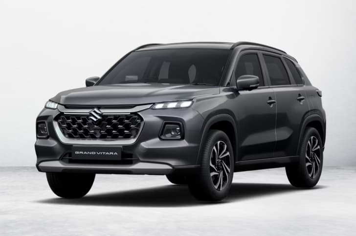 Grand Vitara Splendid Silver dual-tone colour