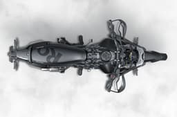 Royal Enfield Himalayan 450 Mana Black top-down angle 