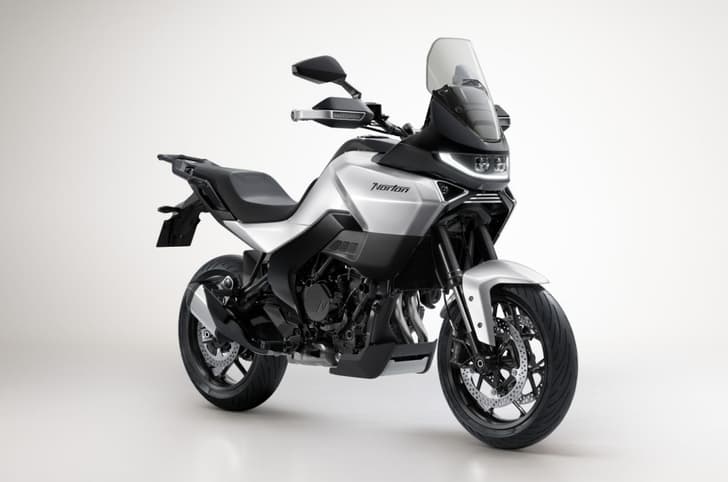 Norton Atlas GT front three quarter