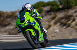 The ZX-10R gets an updated aerodynamics package for 2026, among other changes. 