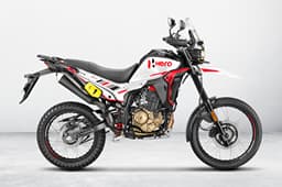 Hero Xpulse 210 Dakar Edition right side profile