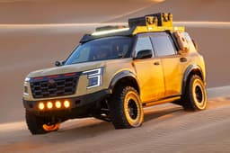 2025 nissan dune patrol concept in desert