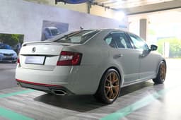 skoda octavia rs 230 in garage
