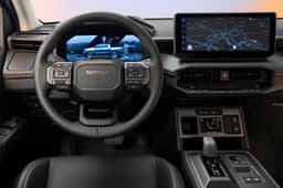 Toyota Hilux EV steering wheel