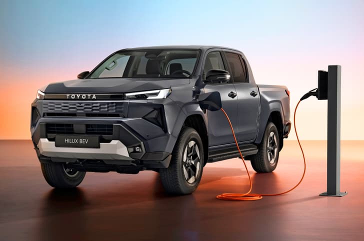 Toyota Hilux EV front quarter design