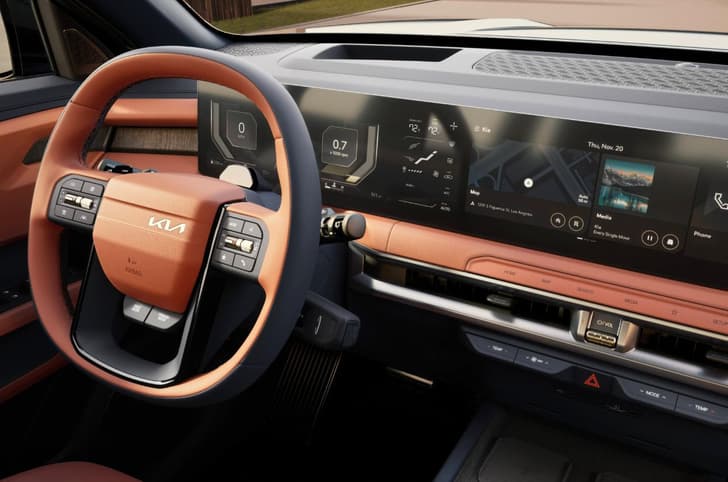 New Kia Telluride interior features