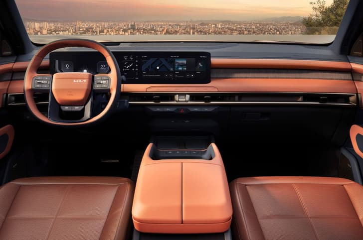 New Kia Telluride interior